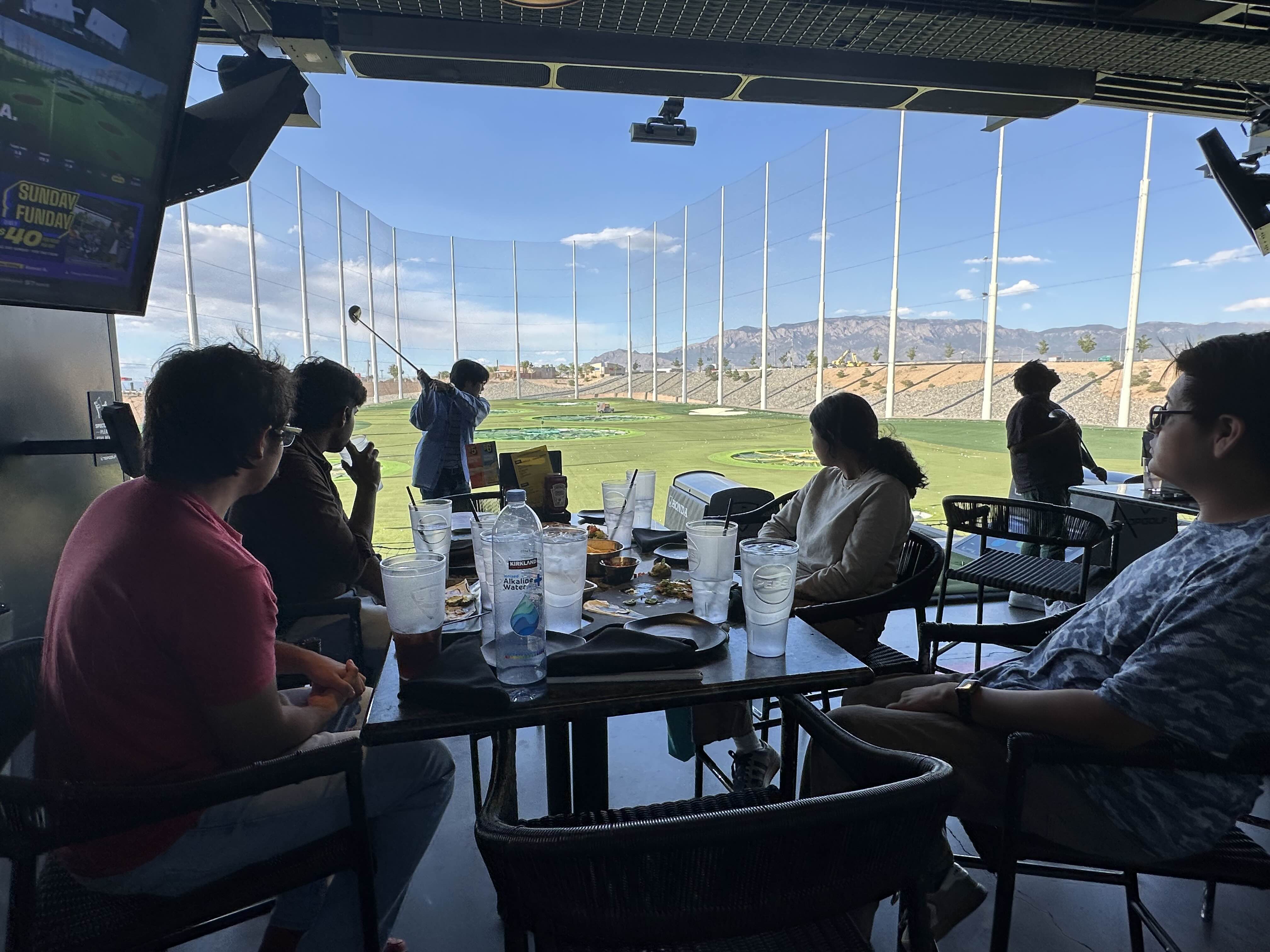 Lab outing at Topgolf